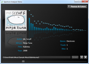 The Spectrum Analyzer Control