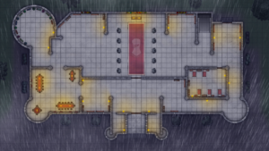 Cathedral of Helm - Level 1 - Rainy Night