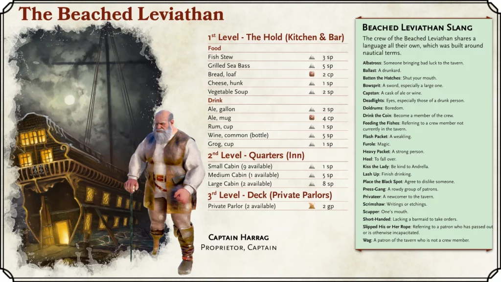 The Beached Leviathan Shop Card