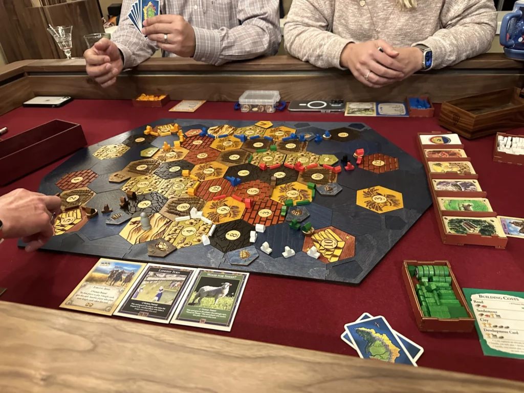 Catan Game Night on the MGT