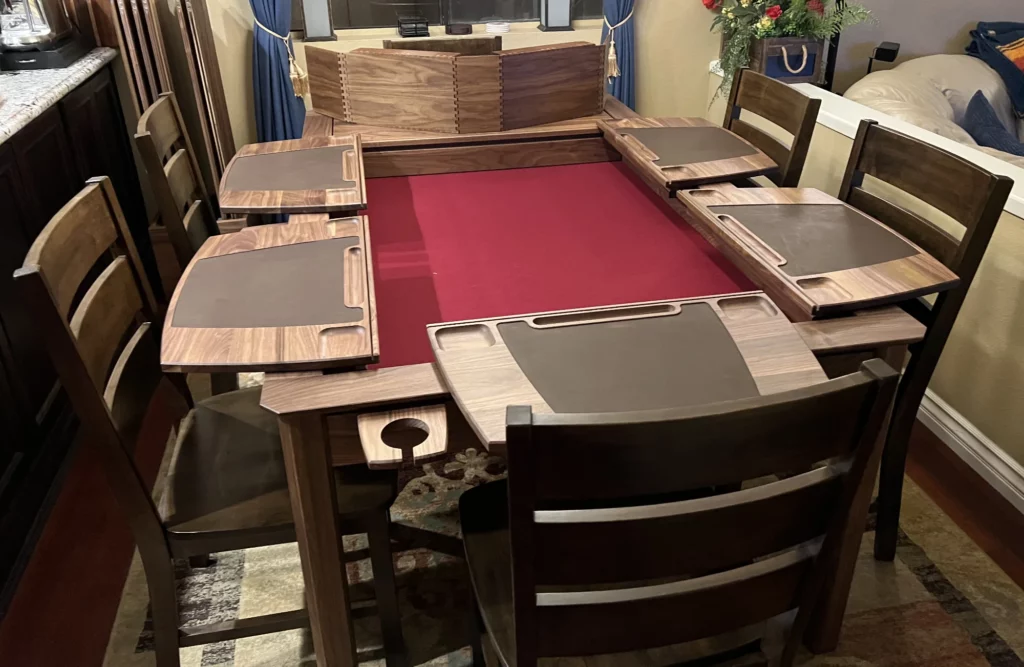 The Wyrmwood Modular Gaming Table Opened for Gaming